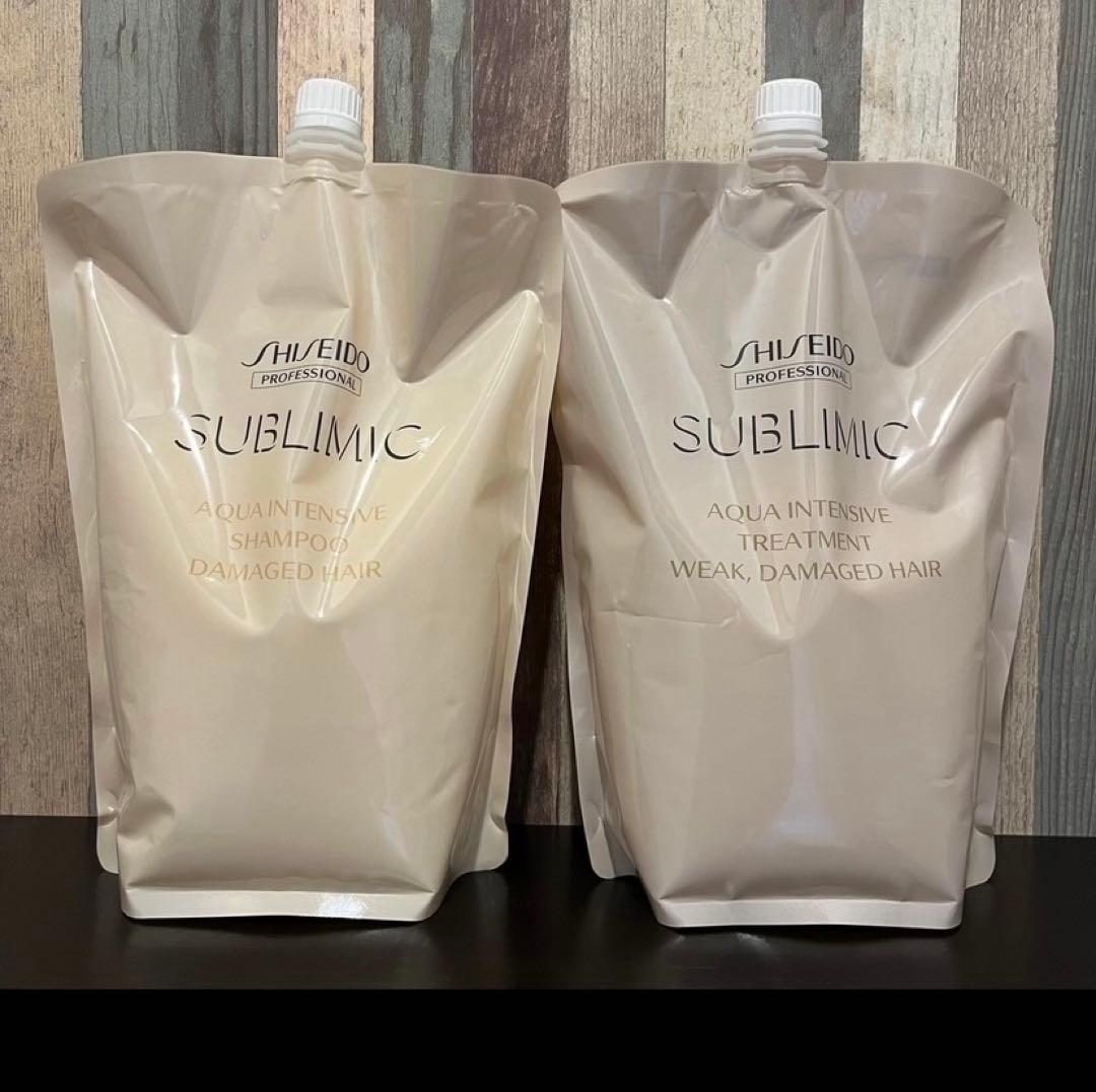 資生堂　サブリミック　アクアインテンシブ（W）2点セット