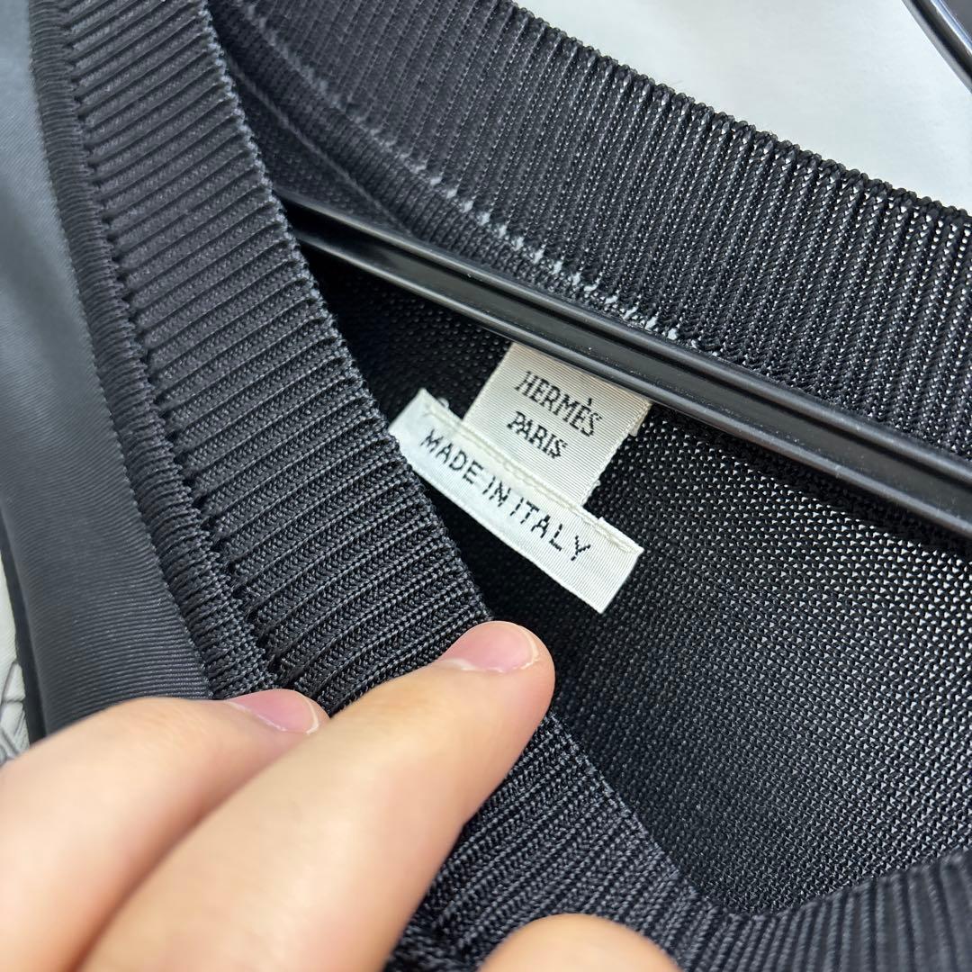 HERMES ツイルレーヌ　シェーヌダンクルニット