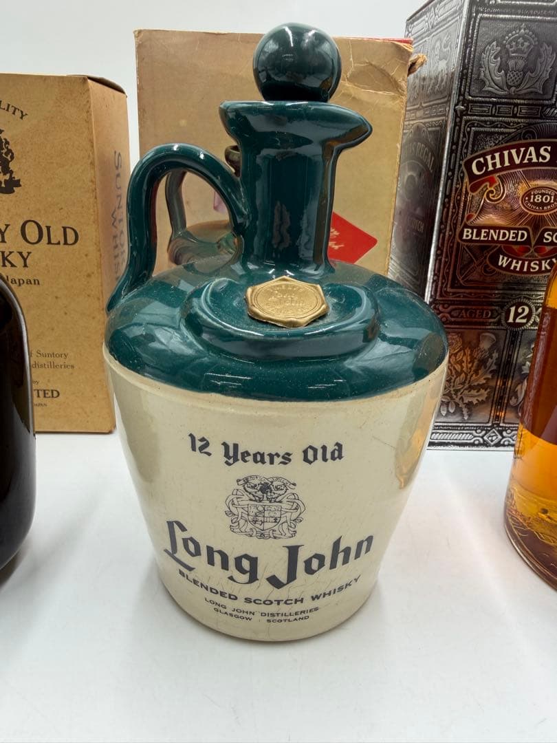 Long John 12年　シーバスリーガル　12年　サントリーオールド