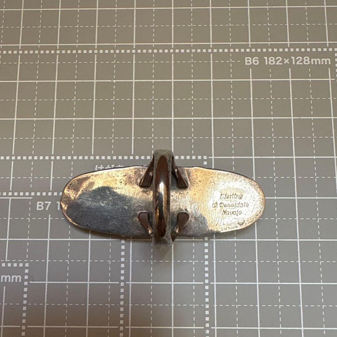 インディアンジュエリー　ナバホ族 ターコイズ　シルバー　リング