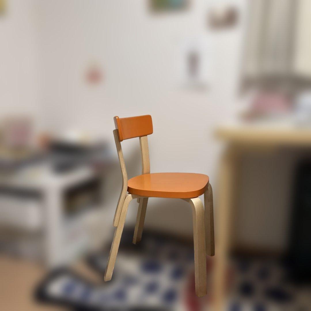 artek チェア 69 オレンジ