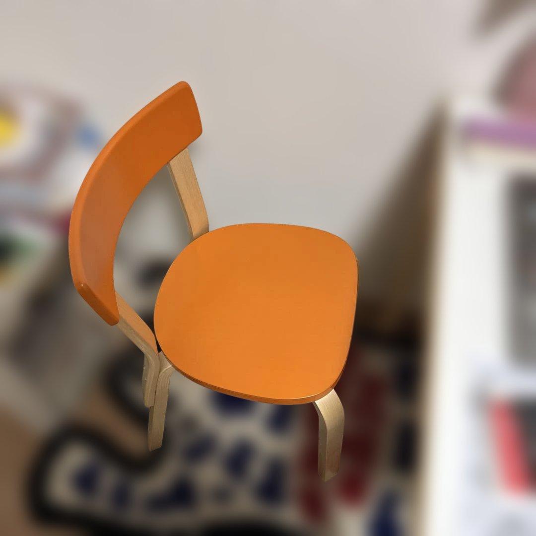 artek チェア 69 オレンジ