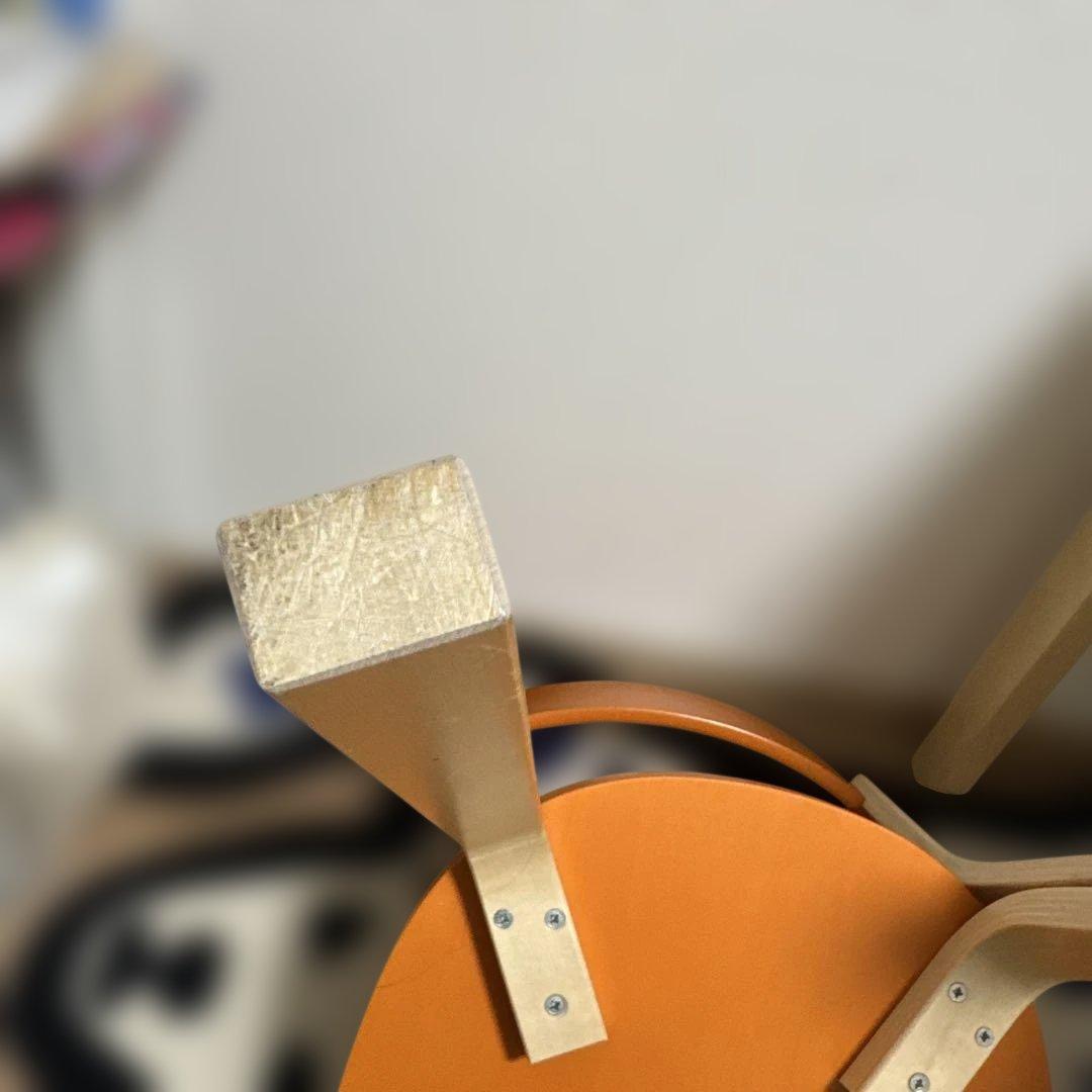 artek チェア 69 オレンジ