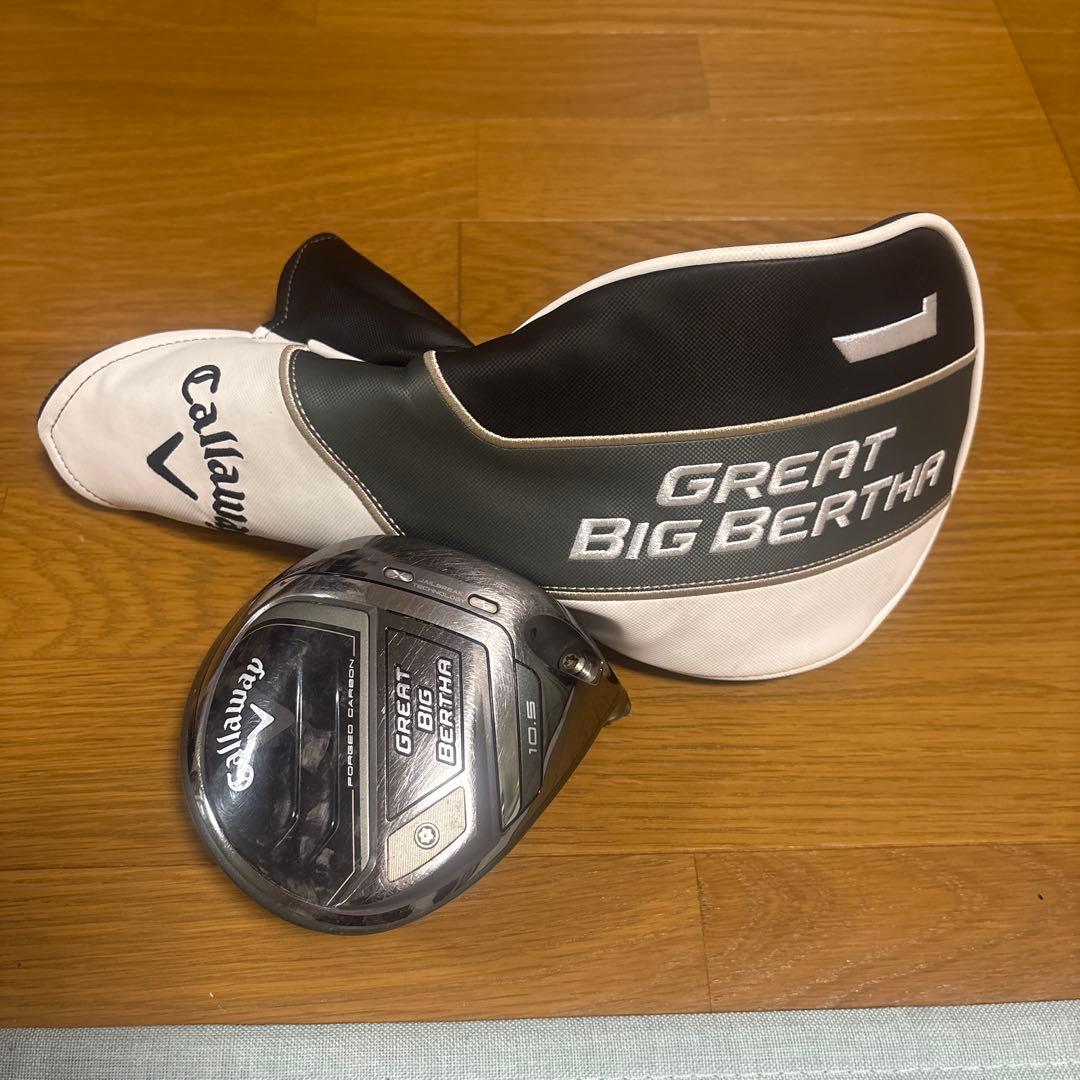 キャロウェイ　グレートビッグバーサ　ドライバーヘッド