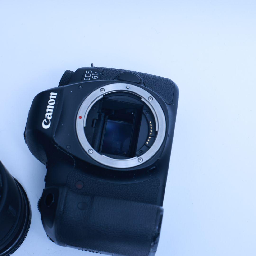 スマホ転送可　Canon EOS 6D 一眼レフデジタルカメラ電池レンズ等付