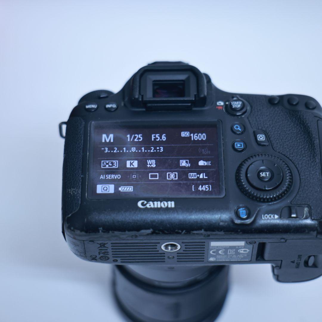 スマホ転送可　Canon EOS 6D 一眼レフデジタルカメラ電池レンズ等付