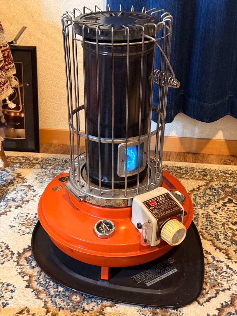 整備済 76年製 シャープ ペチカ 昭和レトロ 石油ストーブ