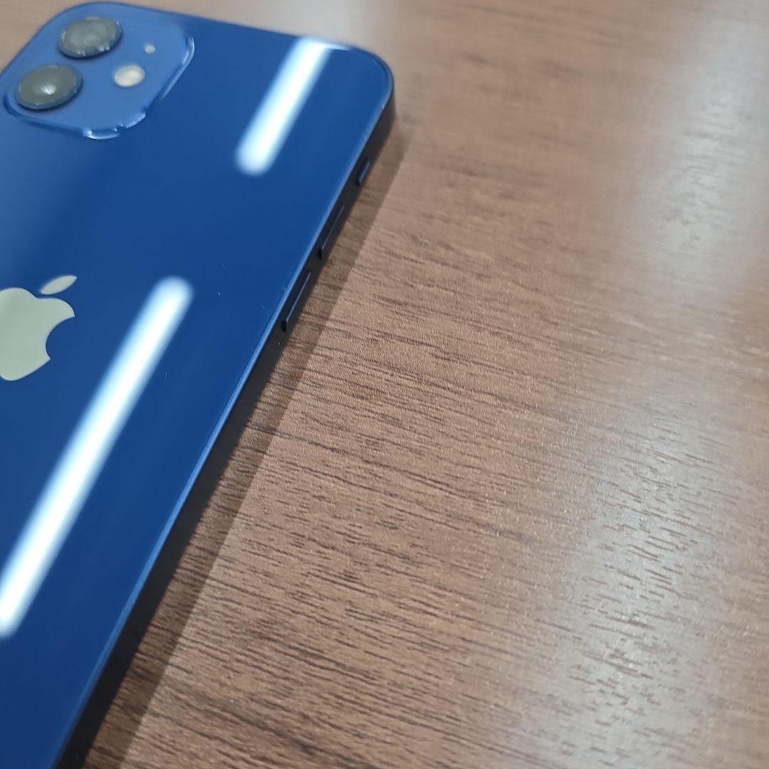 美品 iPhone12 128GB BLUE SIMフリー