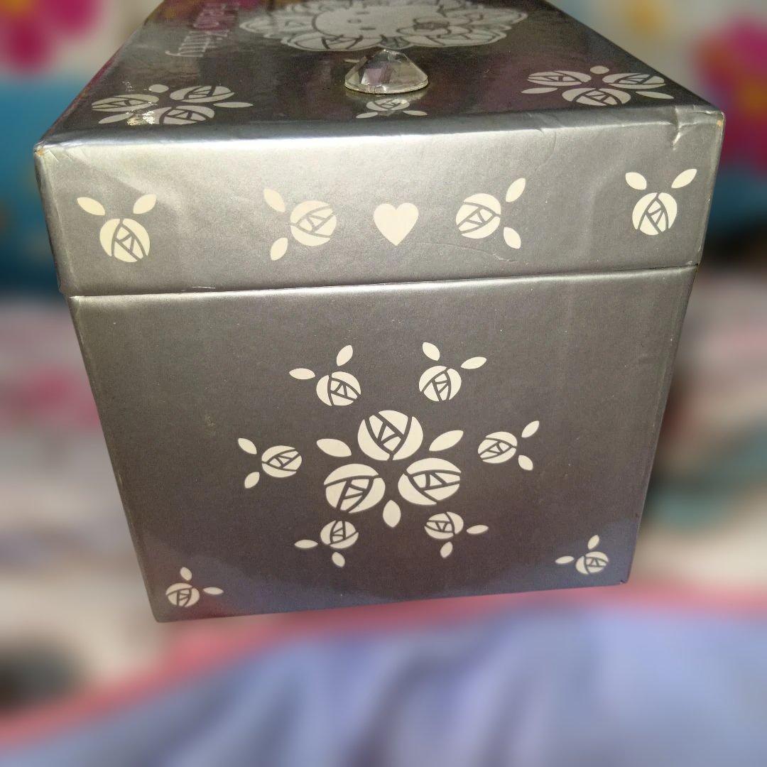 ハローキティ1999年25周年限定ダイヤモンドシリーズ小物入れ仕切り付未使用