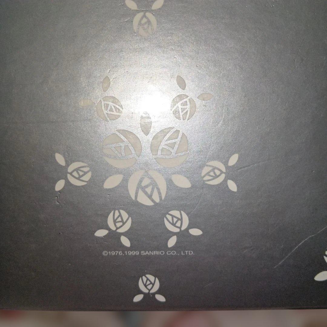 ハローキティ1999年25周年限定ダイヤモンドシリーズ小物入れ仕切り付未使用