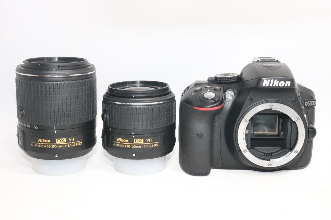 Wレンズキット⭐S回数150回 新品級⭐Nikon D5300⭐高機能 一眼