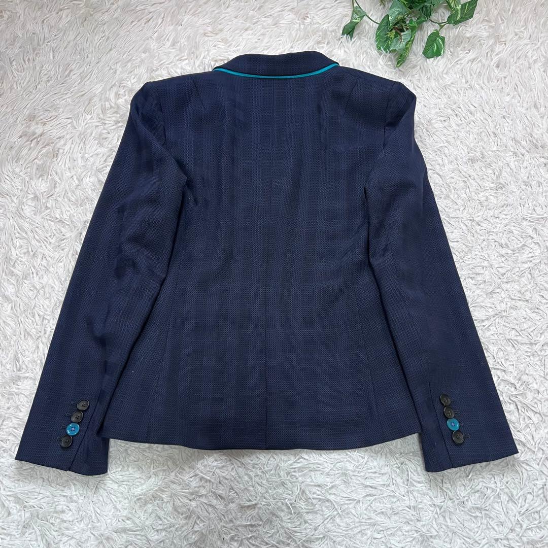 極美品 現行 PS Paul Smith セットアップ パンツスーツ ネイビー