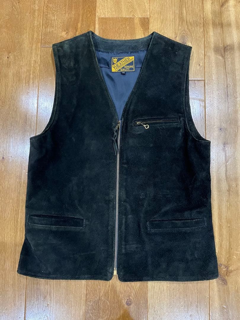 Y'2 LETHER スウェードベスト　38 美品