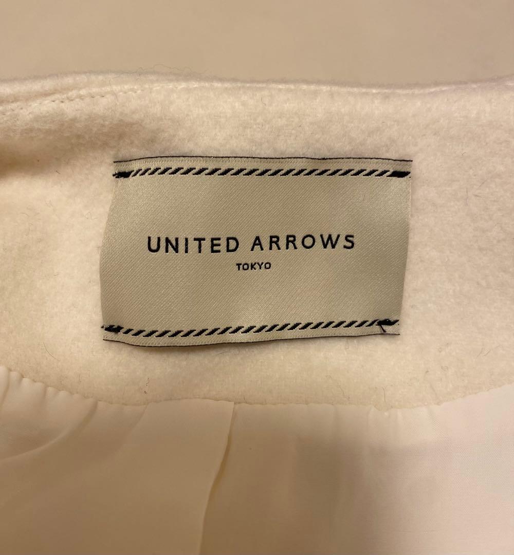 美品★ユナイテッドアローズ　ペプラムショートコート