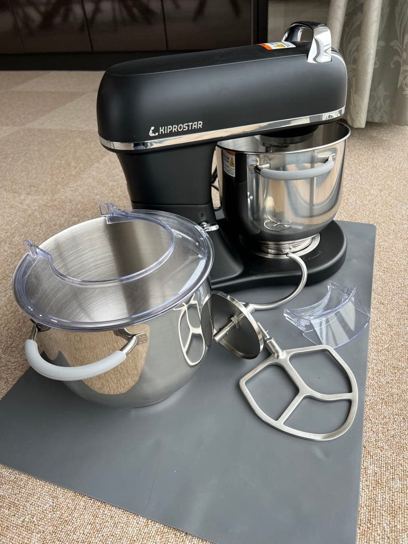 業務用ミキサー　PRO-DMX7 未使用　キプロスター7L 黒色　ボウル2個つき