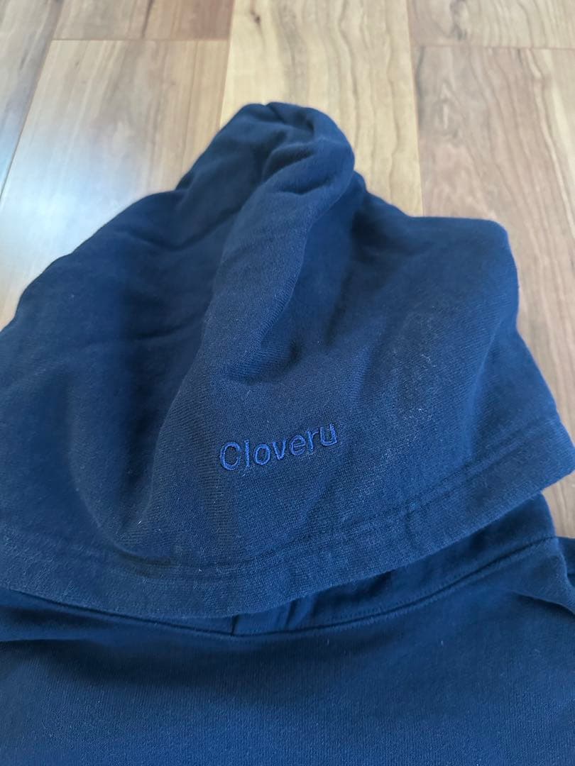 Cloveru WIDE SWEAT AOKI MUJI HOOD ネイビー