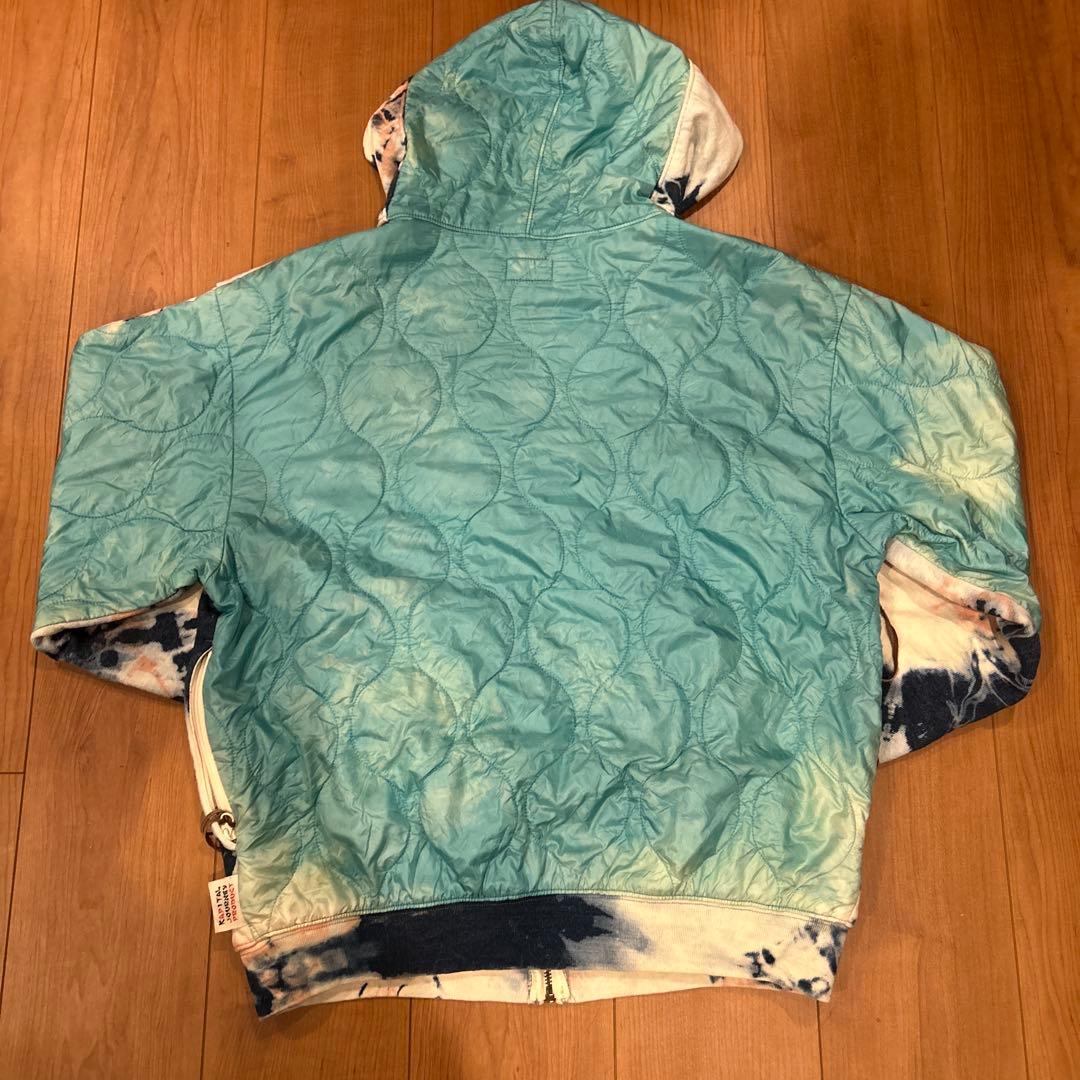 値下げ可　キャピタル KAPITAL タイダイ柄 ジップパーカー L