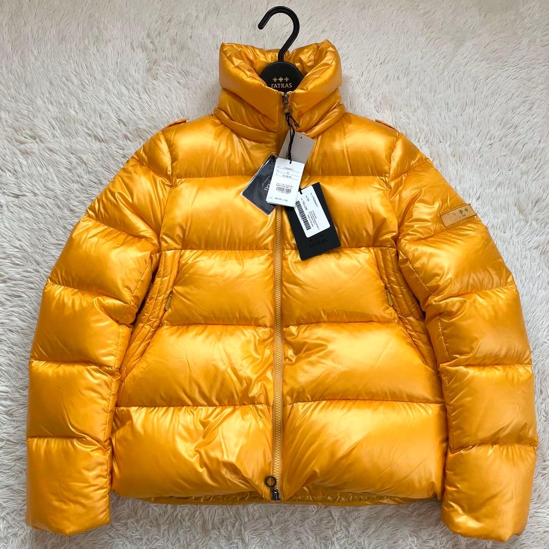 ✨新品•付属品付✨タトラスTATRAS ダウンジャケット ポーランド製 イエロー