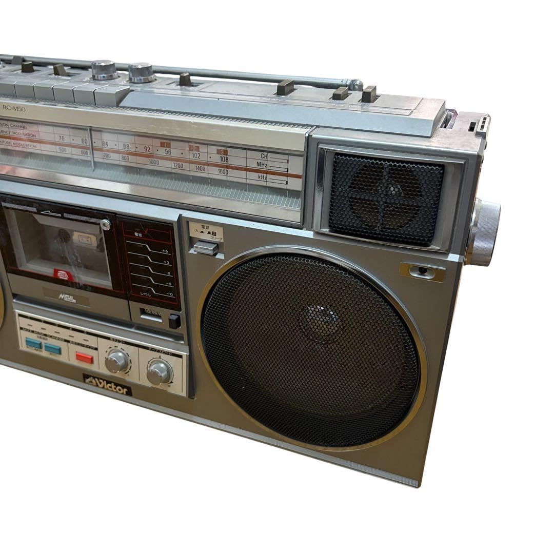 Victor ラジオカセットレコーダー RC-M50 ビクター