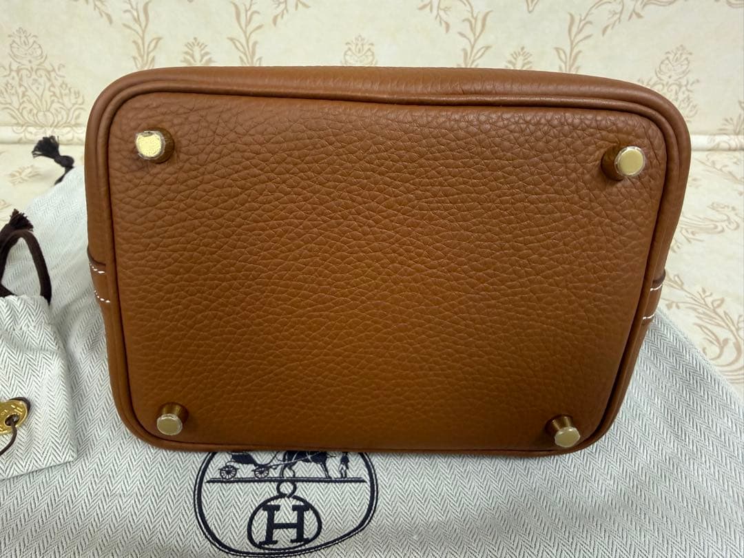 【美品】エルメス　ピコタンロックPM ゴールド/Gold金具　U刻印