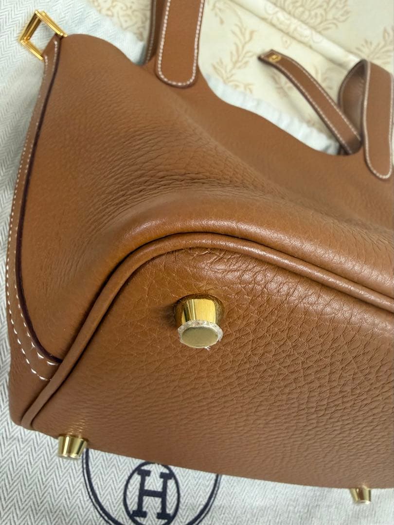 【美品】エルメス　ピコタンロックPM ゴールド/Gold金具　U刻印