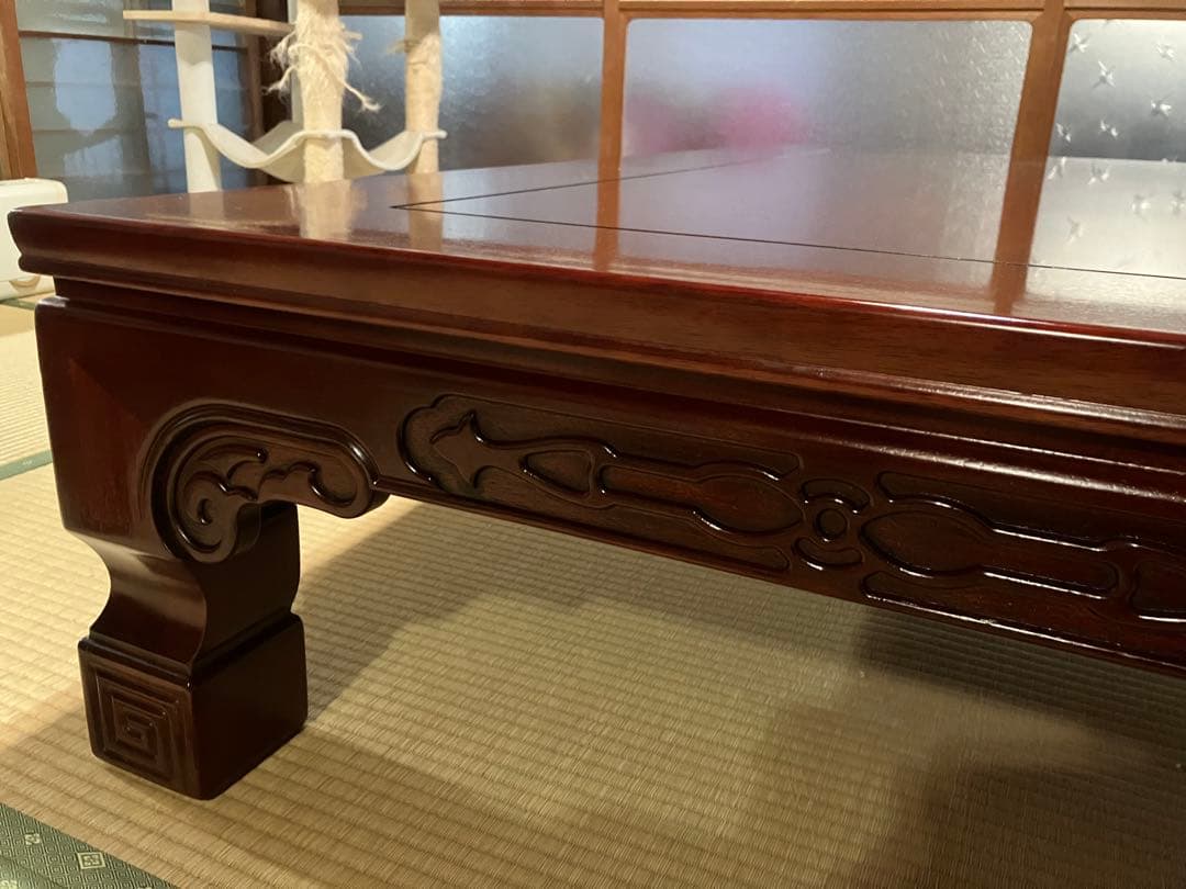 【チムチム様】座卓 天然木 150cm幅