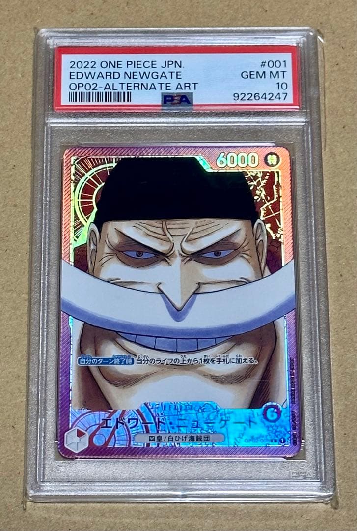 T*u様 エドワード・ニューゲートL リーダーパラレルOP002-001 PSA