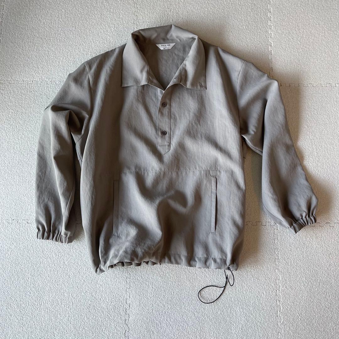 still by hand プルオーバージャケット