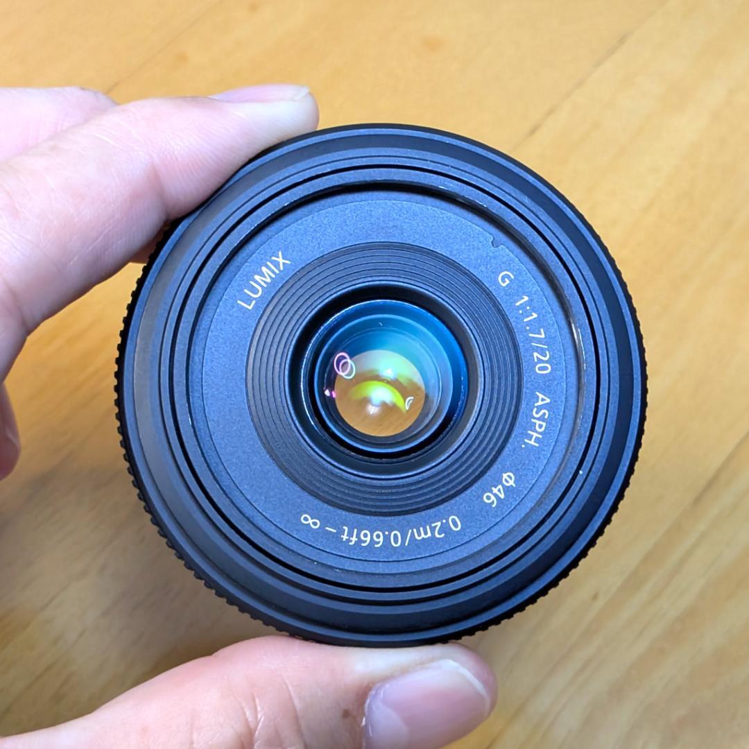 LUMIX H-H020 単焦点レンズ 20mm F1.7 ASPHΦ46