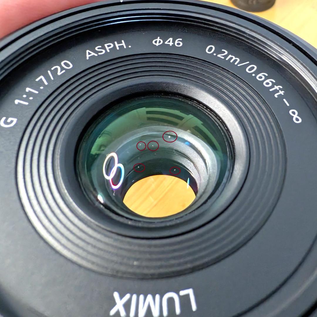 LUMIX H-H020 単焦点レンズ 20mm F1.7 ASPHΦ46