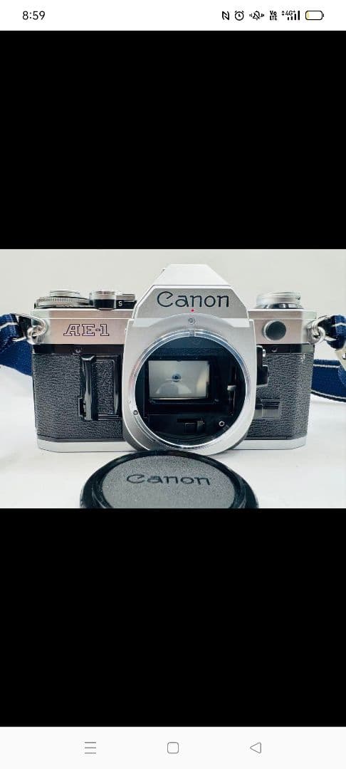 Canon AE-1 フィルム一眼レフカメラ レンズ付き