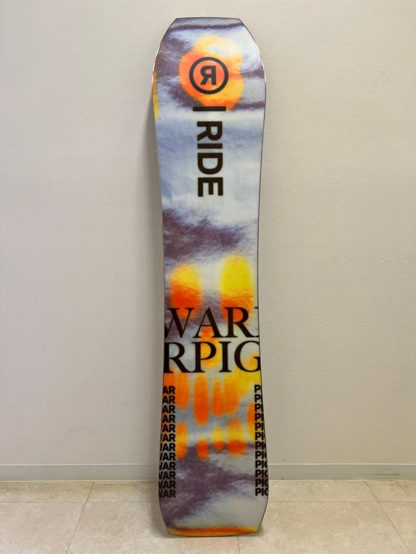 RIDE WARPIG Sサイズ 148 cm ショートファットボード パウダー