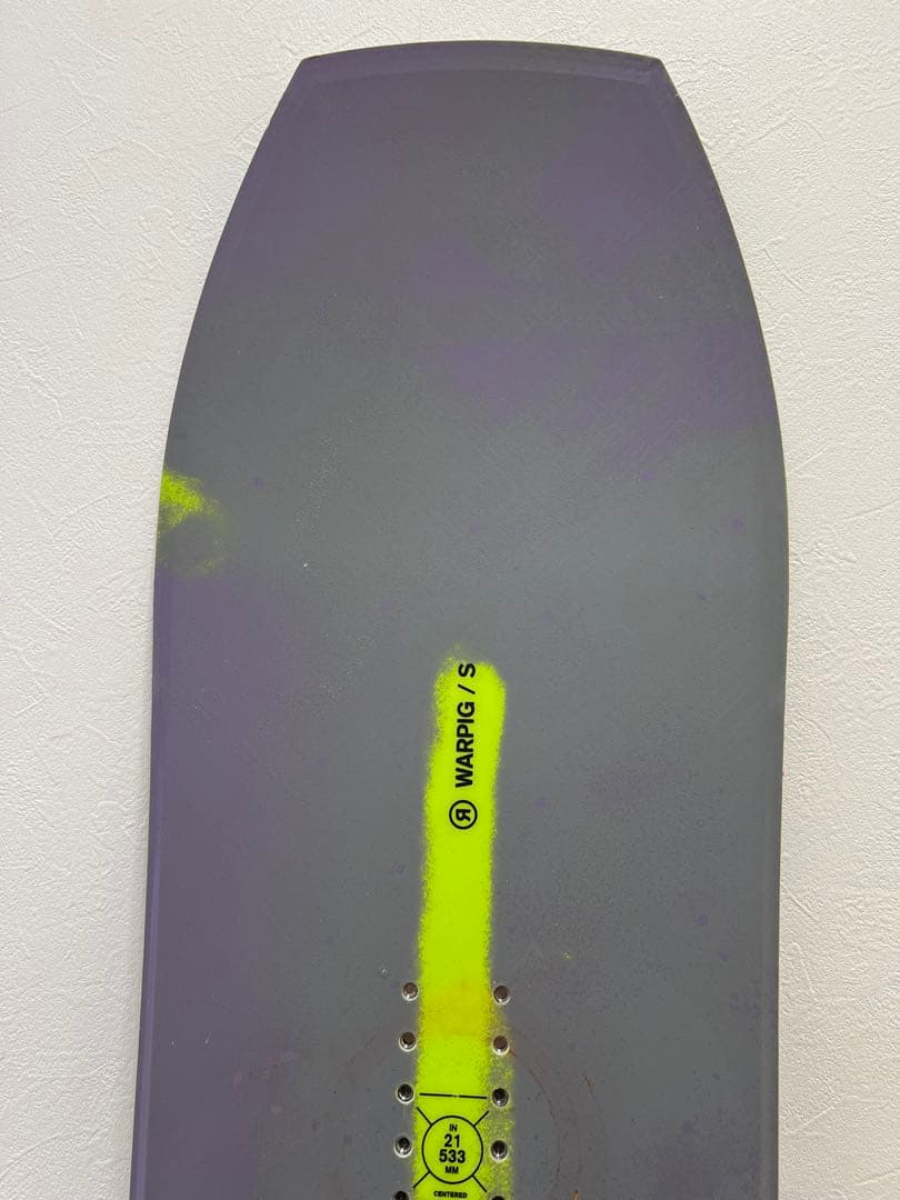 RIDE WARPIG Sサイズ 148 cm ショートファットボード パウダー