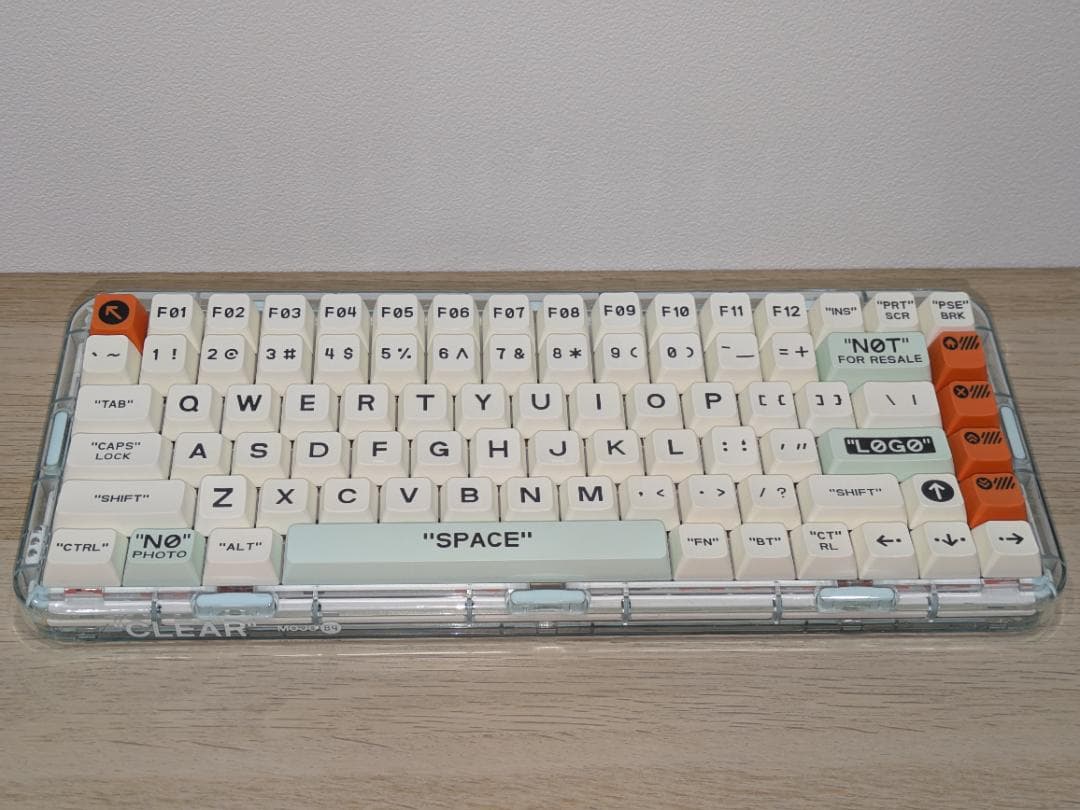 Melgeek MOJO84 メカニカルキーボード カイルボックスプラスチック軸