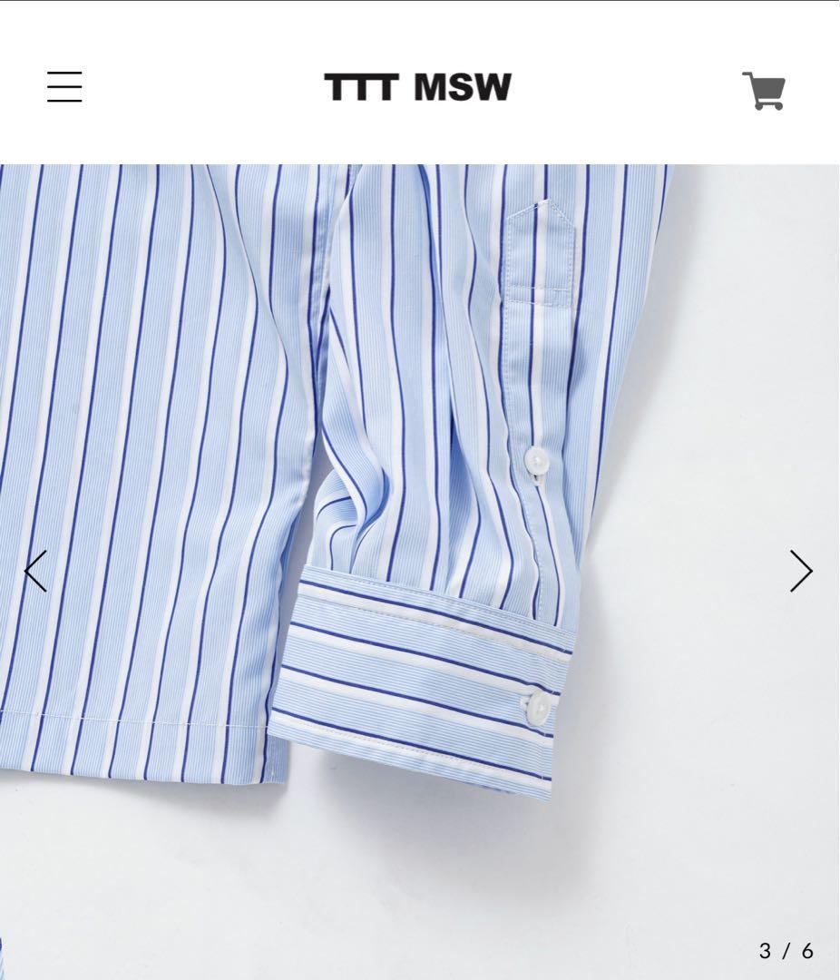 Yossy【新品未使用】TTTMSW 25AW Zip up shirt