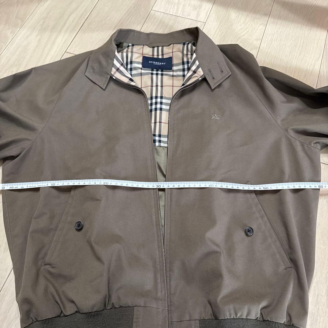 BURBERRY ブラウン ジップアップジャケット