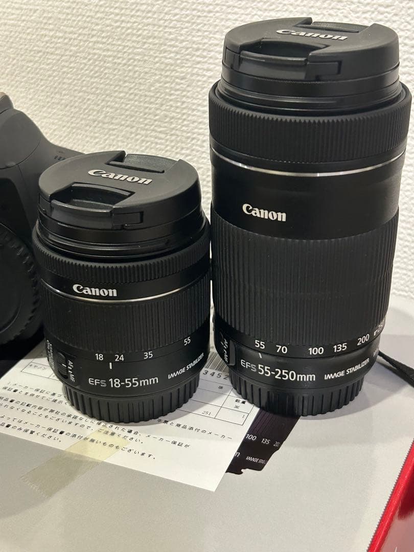 Canon EOS Kiss X10i ダブルズームキット＋単焦点レンズセット