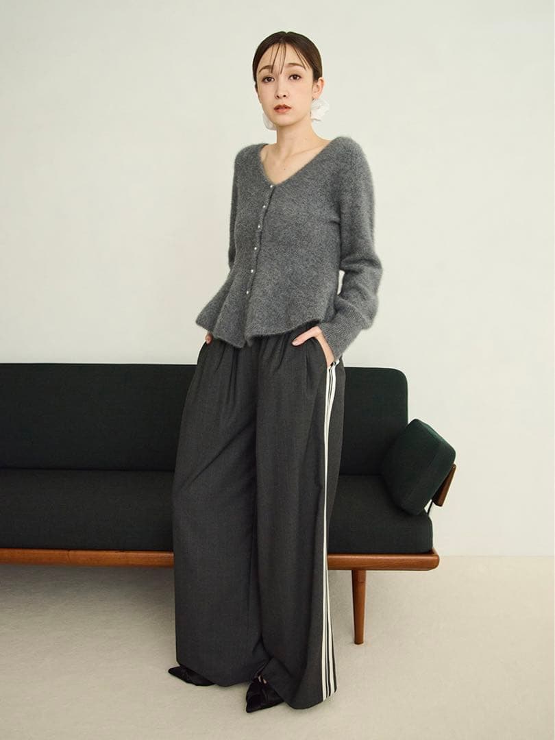 本日限定価格！！ FRAYI.D フォックスカシミアペプラムカーディガン