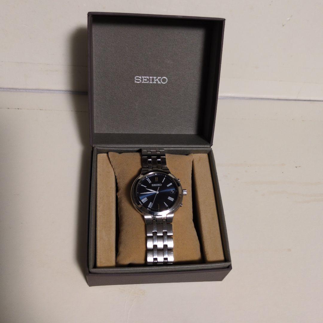 SEIKO 男性用ソーラ電波腕時計