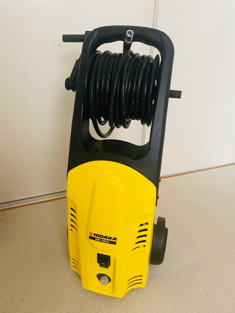 ヒダカHIDAKA 高圧洗浄機 HK-1890 西日本仕様60Hz 付属品セット