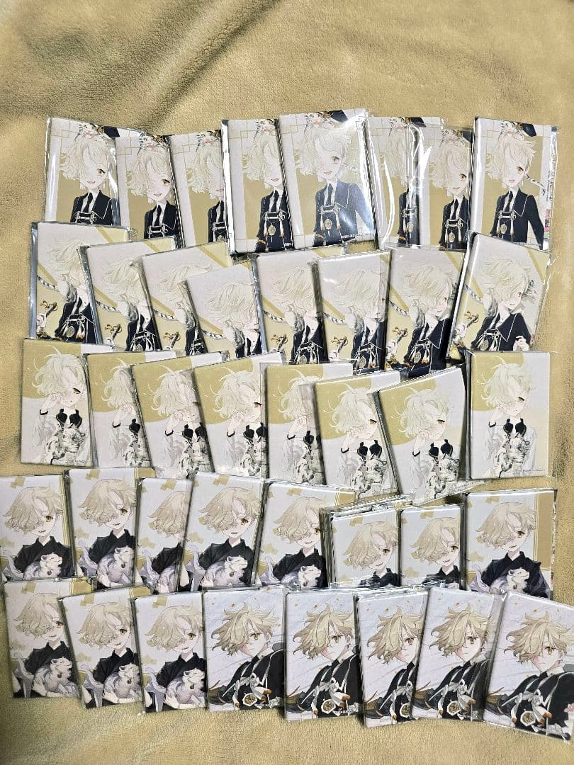 公*o様 刀剣乱舞 五虎退 スクエア缶バッジ