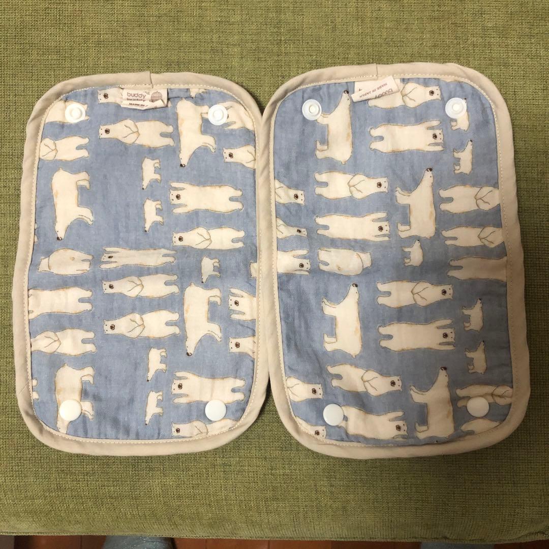 ergobaby 抱っこ紐 オムニブリーズ　グレー　ヨダレカバー　ケープ　セット