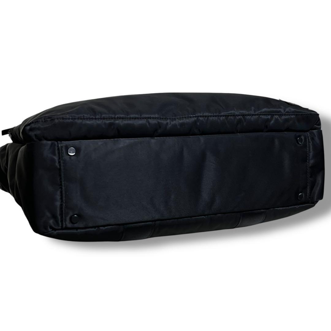 極美品✨ポーター タイム トートバッグ A4収納可能 大容量 ブラック