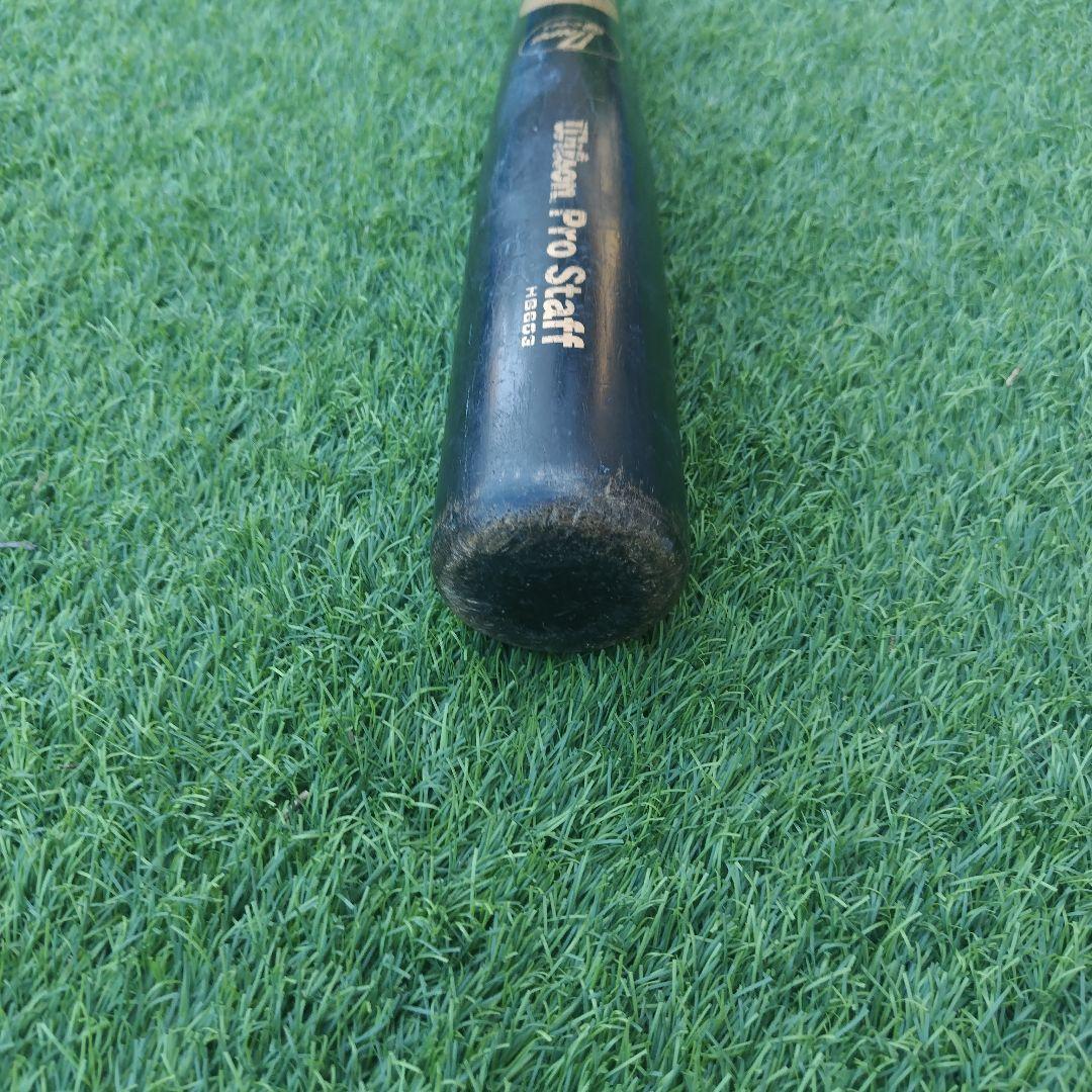 野球硬式木製バット　NPBマーク実打可能