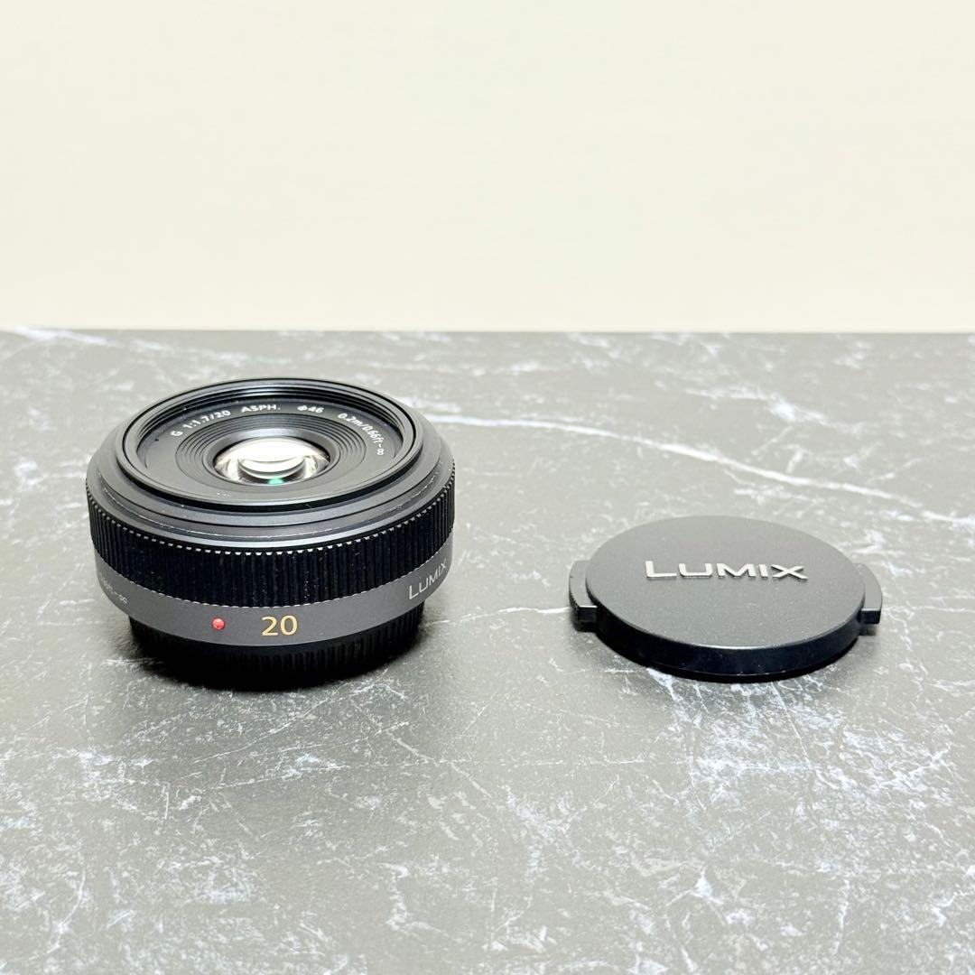 パナソニックLUMIX G 20mm/F1.7 H-H020 単焦点レンズ