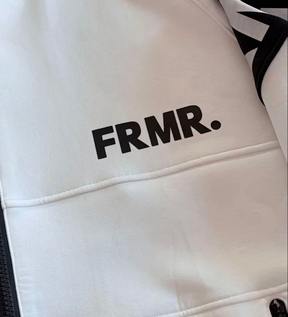 FRMR. ストレッチ　セットアップ ホワイト×ブラック　サイズ2XL