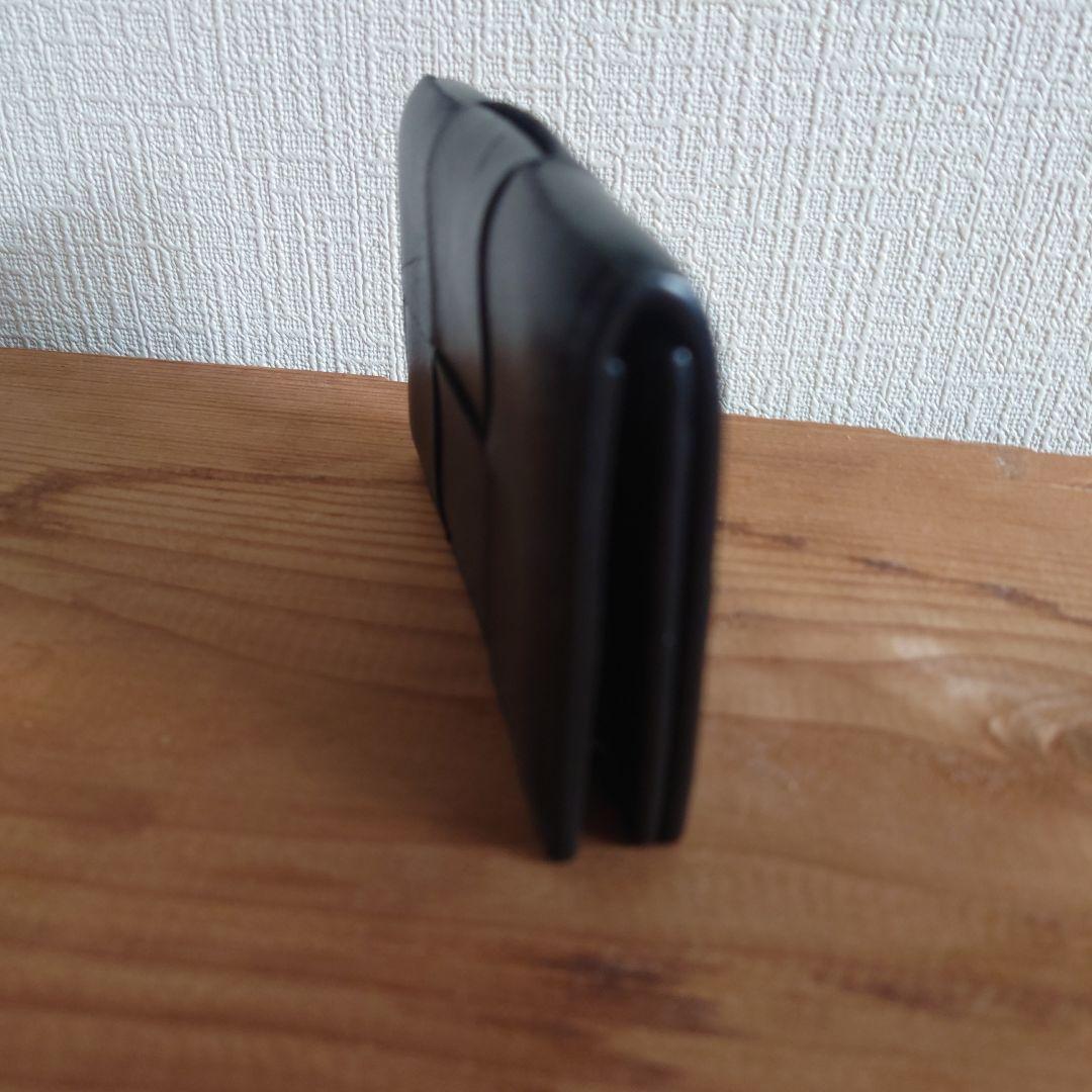 【な】BOTTEGA VENETA ボッテガヴェネタ 黒 カードケース