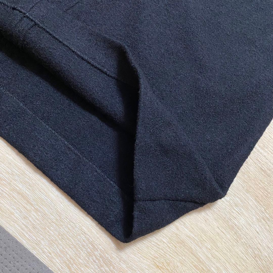 ほぼ新品 かぐれ 今季 ウールタックジャンパースカート ブラック　2025秋冬