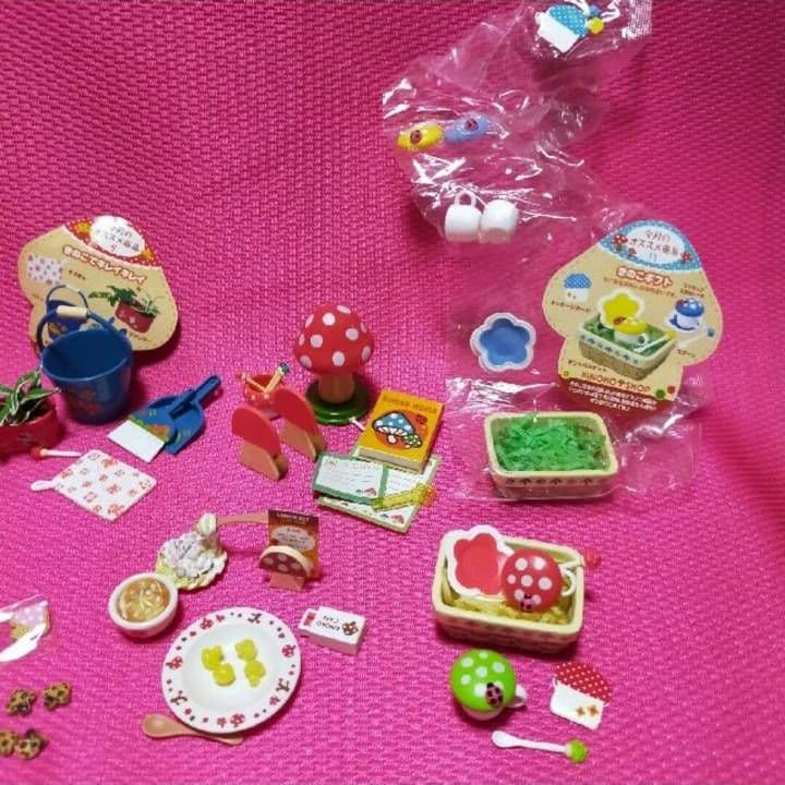 【リーメント】きのこ雑貨店セット