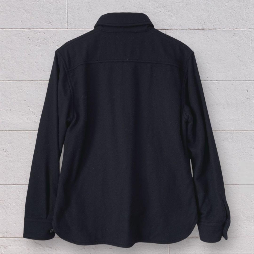 い*ん様 日本製　フェローズ ダークネイビー ウール シャツジャケット CPOジ